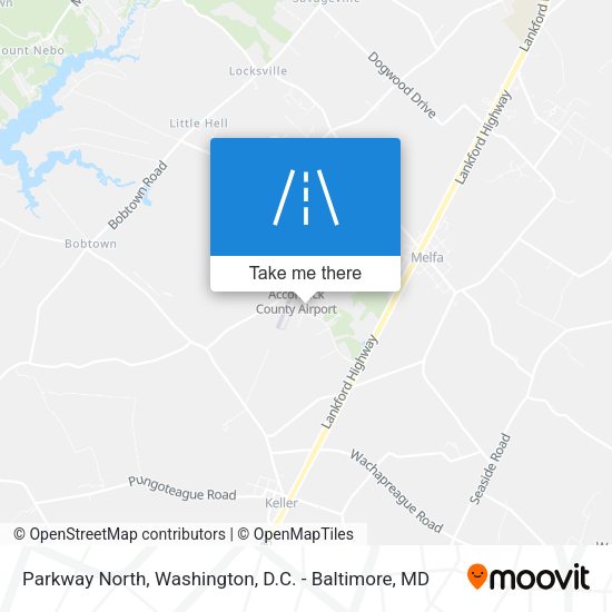 Parkway North map