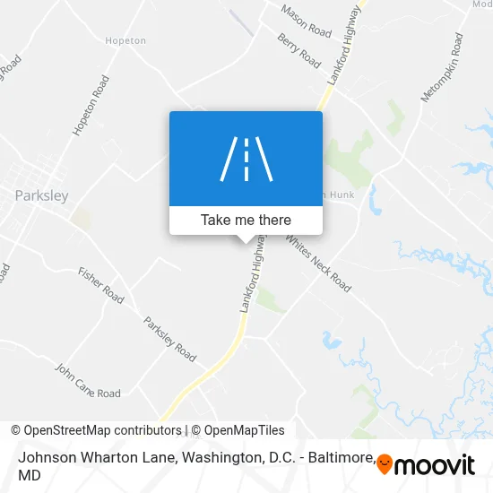 Johnson Wharton Lane map