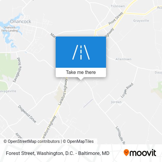 Forest Street map