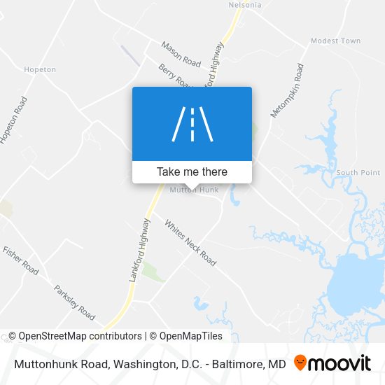 Mapa de Muttonhunk Road