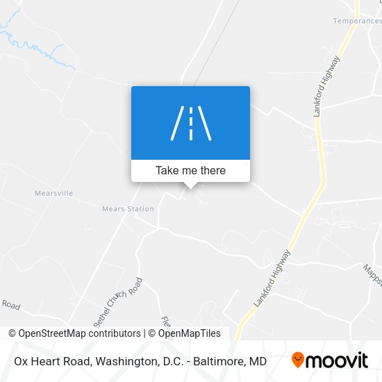Ox Heart Road map