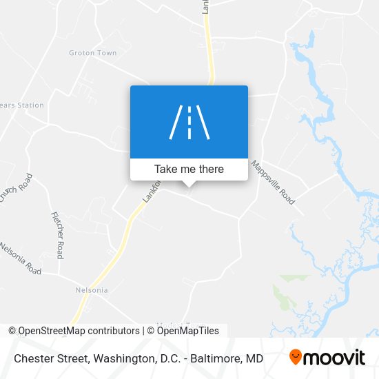 Chester Street map