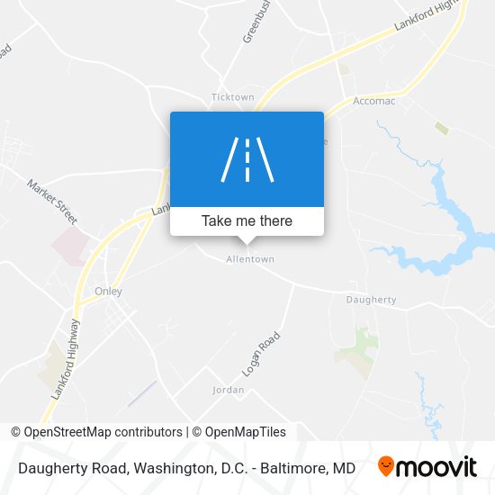 Daugherty Road map