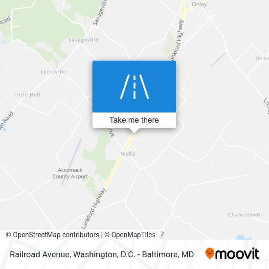 Mapa de Railroad Avenue