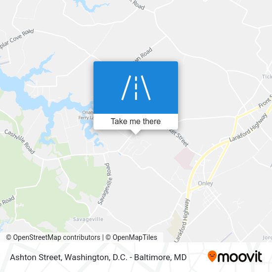 Mapa de Ashton Street