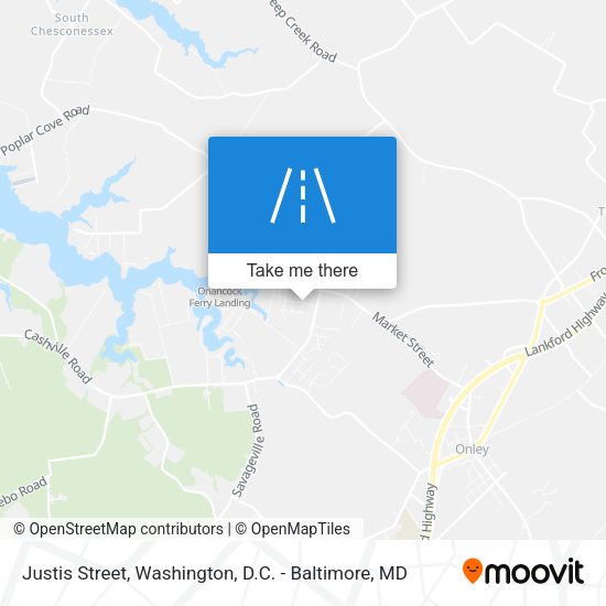 Justis Street map
