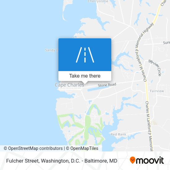 Fulcher Street map