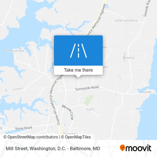 Mill Street map