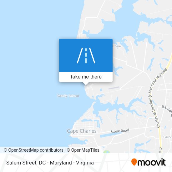 Mapa de Salem Street