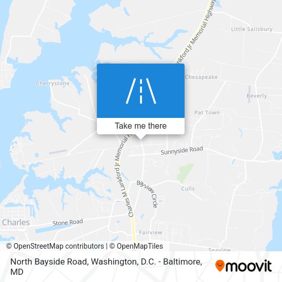 North Bayside Road map