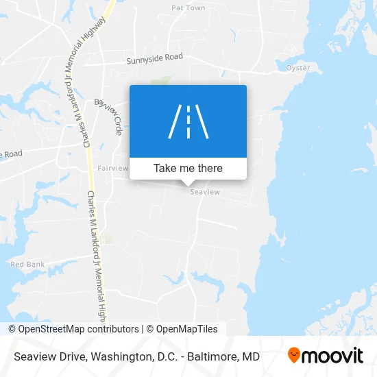 Seaview Drive map