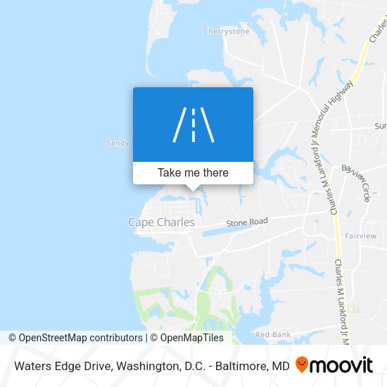 Mapa de Waters Edge Drive