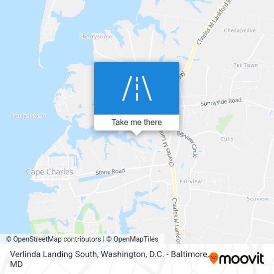 Verlinda Landing South map