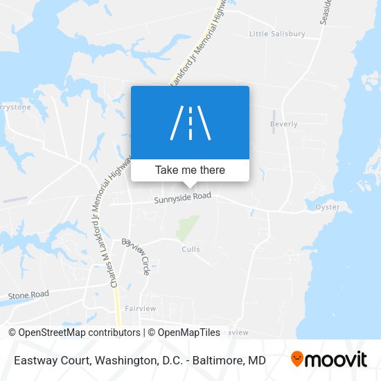 Mapa de Eastway Court