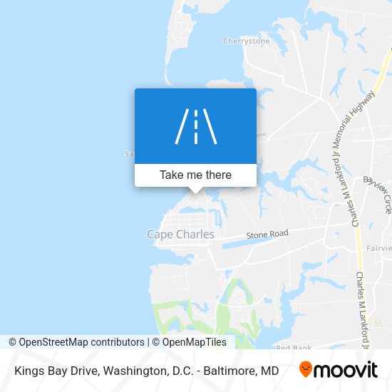 Mapa de Kings Bay Drive