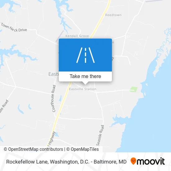 Rockefellow Lane map