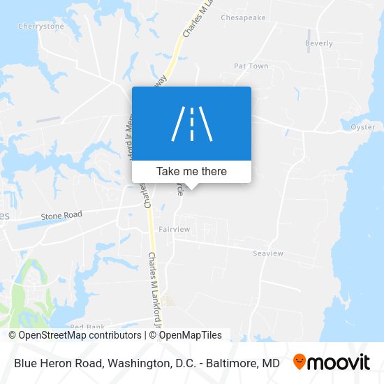 Mapa de Blue Heron Road