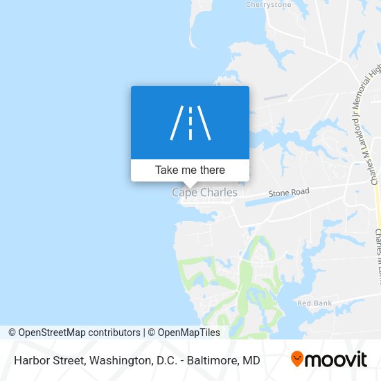 Harbor Street map