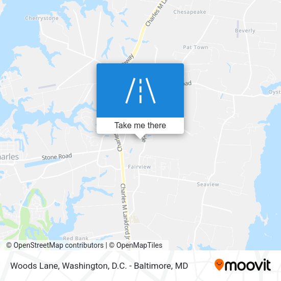 Mapa de Woods Lane