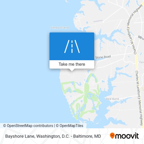 Mapa de Bayshore Lane