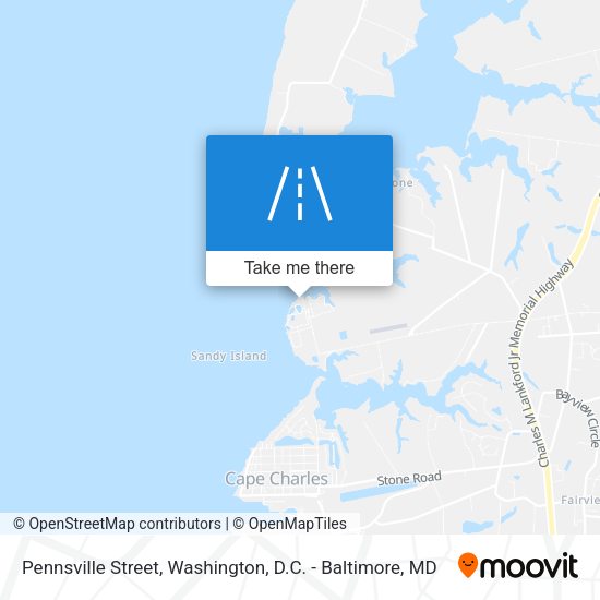 Pennsville Street map