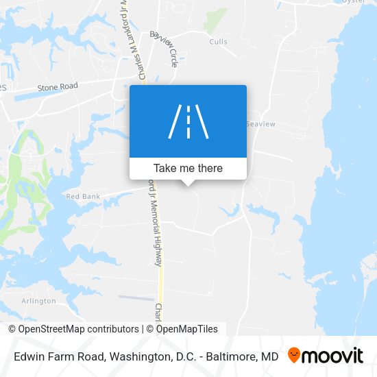 Mapa de Edwin Farm Road
