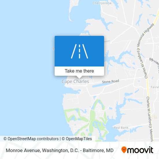 Monroe Avenue map