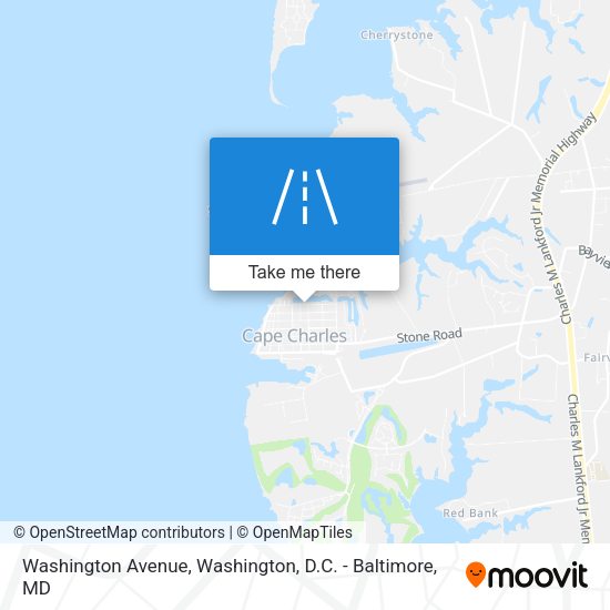 Washington Avenue map