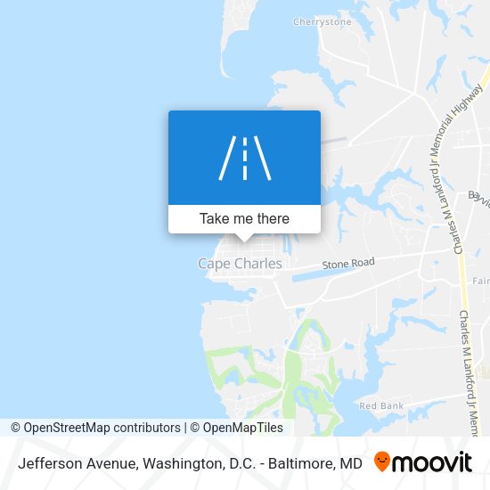 Mapa de Jefferson Avenue