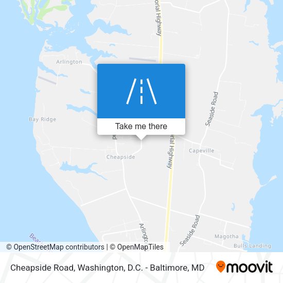 Cheapside Road map