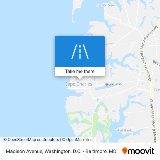 Mapa de Madison Avenue