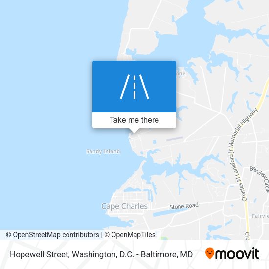Hopewell Street map