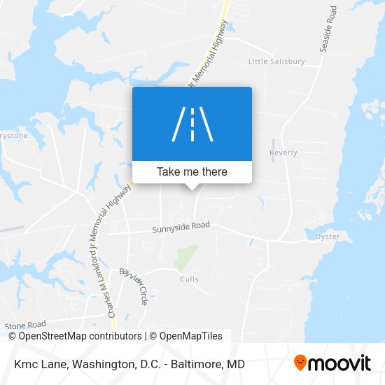 Mapa de Kmc Lane