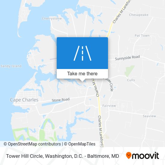 Mapa de Tower Hill Circle