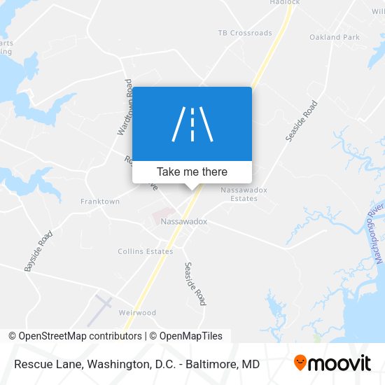 Rescue Lane map
