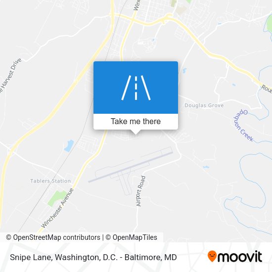 Snipe Lane map