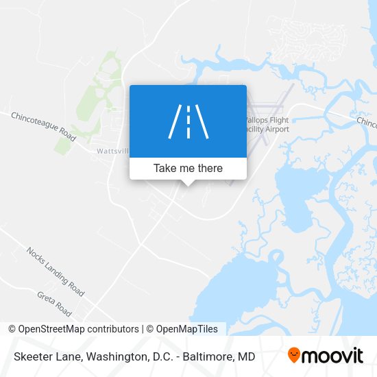 Skeeter Lane map