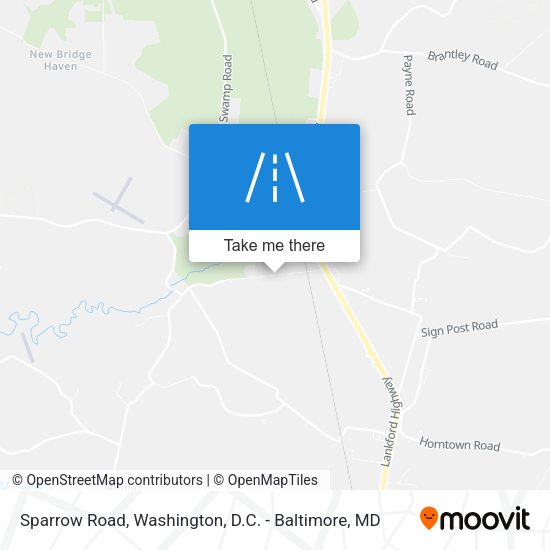Sparrow Road map