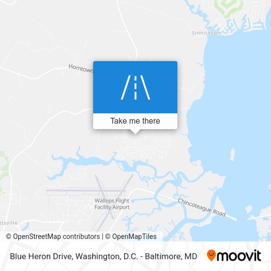 Mapa de Blue Heron Drive
