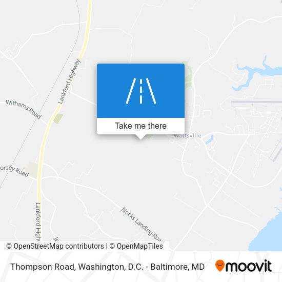 Mapa de Thompson Road