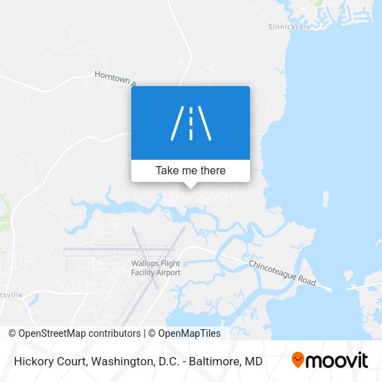 Hickory Court map