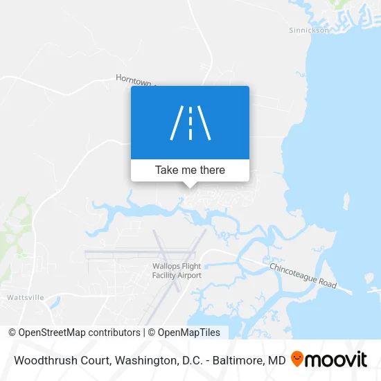 Woodthrush Court map
