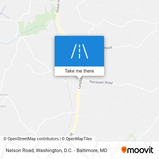 Nelson Road map
