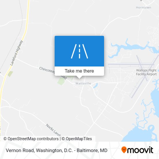 Vernon Road map