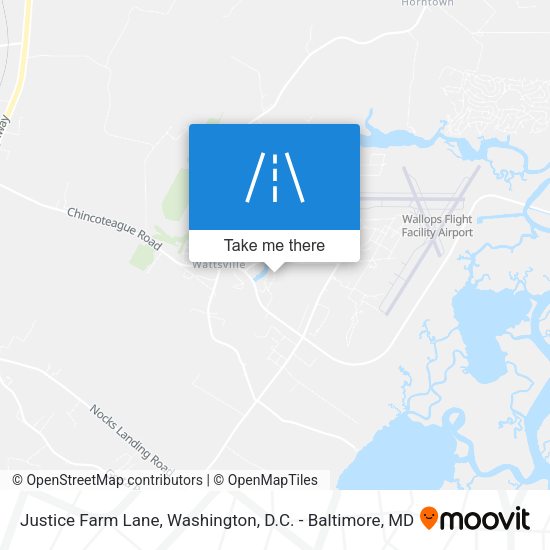 Justice Farm Lane map