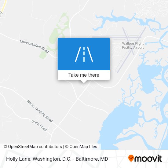 Holly Lane map