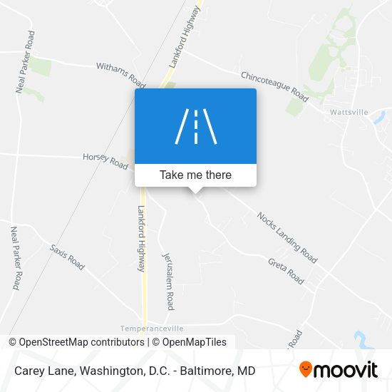 Carey Lane map
