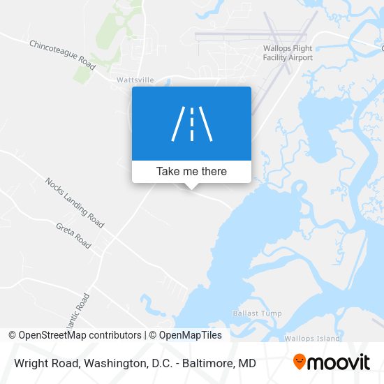 Wright Road map