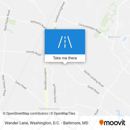 Wander Lane map