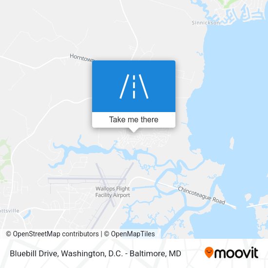 Bluebill Drive map